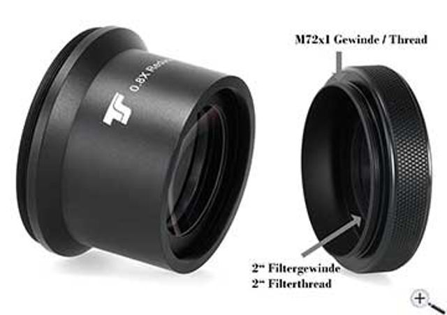 Bild von TS-Optics REFRAKTOR 0,8x Korrektor für TS 130 mm f/7 CF-Apo und Triplet APO