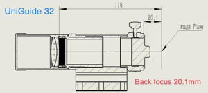 Bild von All New Slide-base UniGuide 32mm GuideScope