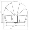 Bild von Astroshell Kuppel 6,75 m Aussendurchmesser