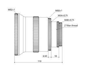 Bild von Askar 0,8x Reducer - Korrektor für den 185mm f7 Triplet APO