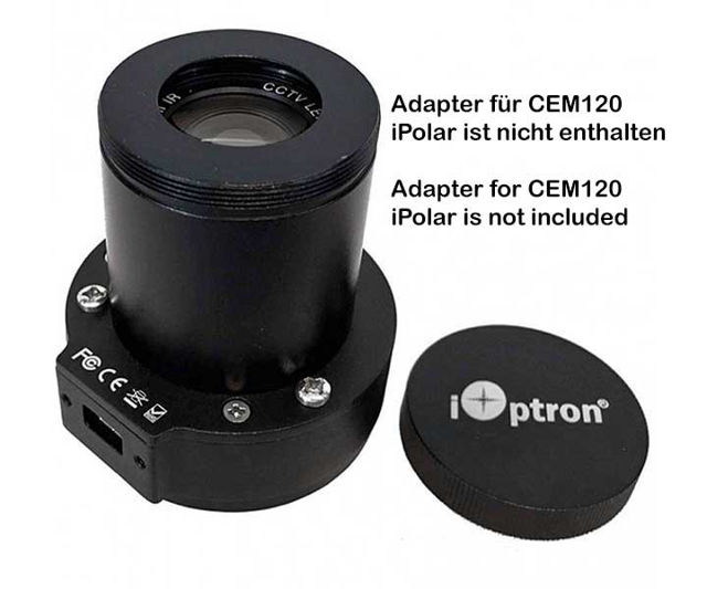 Picture of iOptron iPolar Polar Finder Adapter to CEM120 Mounts