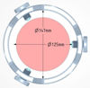 Picture of Altair 115mm Aperture Hydrogen Alpha D-ERF (120mm filter with housing cell)