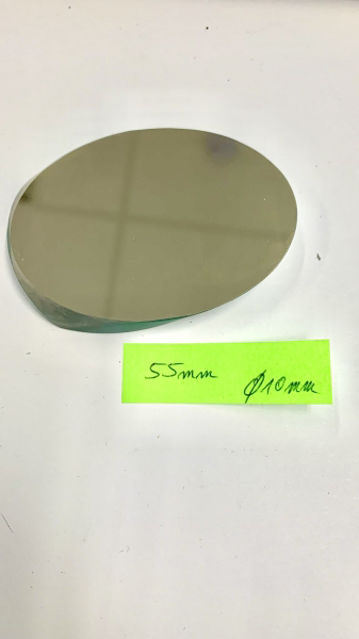 Picture of Elliptical secondary mirror diameter small axis 55 mm thickness 10 mm