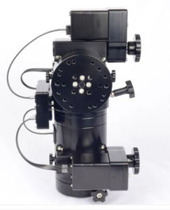 Picture of Rowan AZ100 Alt-Az Mount. Goto Motor System fitted. Slow-motion hand knobs.