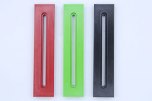 Picture of Sturdy GP level prism rail L= 150 mm with slotted hole