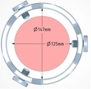Picture of Altair 115mm TRIBAND H-Alpha CaK D-ERF (120mm Filter mit Zelle)