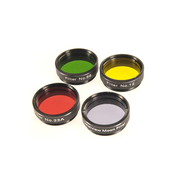 APM Telescopes. Skywatcher Moon and Planetary Color Filter set 4 filters