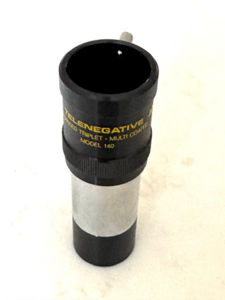 Picture of Meade 2 x Telenegative Amplifier 2-F roof triplet Barlow, MC-coated, Model 140, 1.25", made in Japan