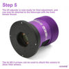 Tilt Adjuster Plate - Altair Hypercam TEC Camera