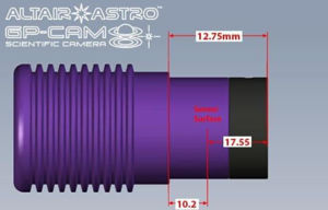 Bild von Altair 678M Mono USB3 Astronomie Kamera