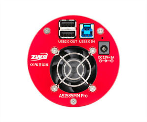 WO Mono Astrokamera ASI585MM Pro gekühlt, Sensor D=12,84 mm, Pixel 2,9 µm