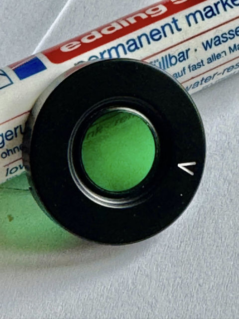 Picture of Zeiss Greenfilter for Astro-eyepieces