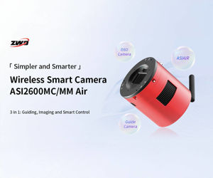 ZWO ASI2600MM Mono Astro Camera with Guiding Sensor and ASIAir - Sensor D=28.3 mm