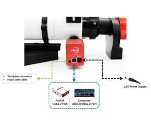 ZWO Temperatursensor für EAF Motorfokus System
