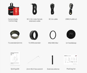 ZWO Farb Astrokamera ASI294MC Pro gekühlt - Sony Sensor D=23,2 mm