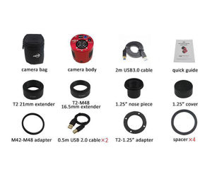 ZWO Farb Astrokamera ASI294MC Pro gekühlt - Sony Sensor D=23,2 mm