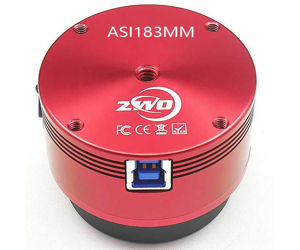 ZWO ASI183MM USB3.0 SW CMOS Kamera - Sensor D=15,9 mm, 2,4 µm Pixel