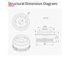 ZWO ASI662MM MONO USB3.0 Astrokamera - Sensor D=6,45 mm, 2,90 µm Pixel