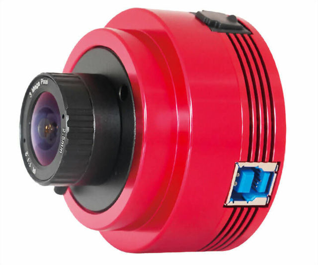ZWO ASI676MC USB3.0 Farb Astrokamera - Sensor D=10,05 mm, 2,00 µm Pixel