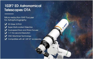 SVBONY SV503 Astronomicsches Teleskop 102mm F7 ED Refraktor OTA für Astrofotografie