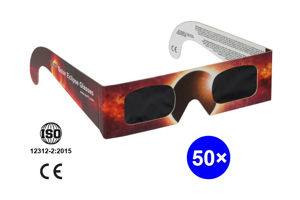 Bild von Sonnenfinsternisbrillen - 50er Pack