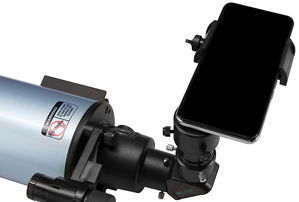 90mm (3.5") f/13 Maksutov Cassegrain Teleskoptubus (mit Smartphone Adapter)