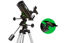 90mm (3,5") f/13,88 Maksutov Cassegrain Teleskop auf äquatorial / azimutaler Montierung