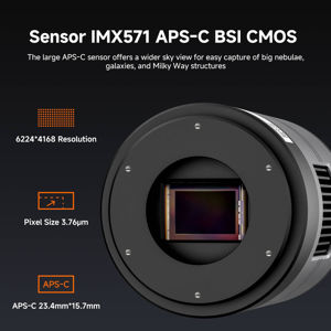 SVBONY TEC-gekühlte SC571CC OSC-Kamera für Deep-Sky-Astrofotografie [W9328A]