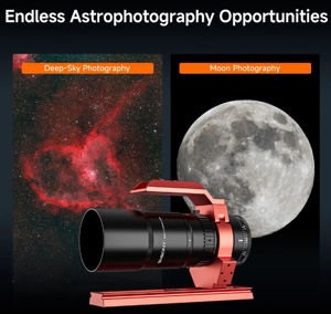 SVBONY SV545 Petzval Refractor 45/203mm f/4.5 [W9317B] 