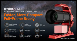SVBONY SV545 Petzval Refractor 45/203mm f/4.5 [W9317B] 