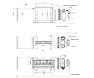 Askar 140 mm f/7 Triplet Apo - EDT Design - 3,5 Zoll RAP Okularauszug