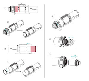 Askar 0,6fach-Reducer für 103APO