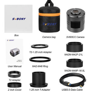 Svbony 605cc, gekühlte SONY IMX533 Sensor Farb-Kamera für Astrofotografie [F9198K]