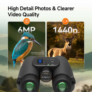 SA208 8x42 Integriertes ED-Fernglas mit Fotos und Videos (6 MP) – für Vogelbeobachtung und Outdoor-Beobachtungen