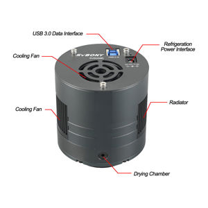 Svbony 605mc [F9198E] – MONO-gekühlte SONY IMX533 Sensor für Astrofotografie