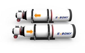 SVBONY SV550 APO Refraktor, Apochromatisches Triplet 122mm f/7 Teleskop für Deep-Sky-Astrofotografie [F9381C]