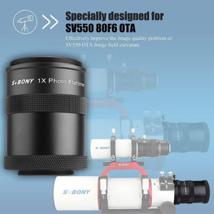 SVBONY SV209 [W9161B] 0.8x Flattener Korrektor für SV550 122mm f/7