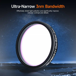 SV220 [W9198A] 1.25 Zoll Schmalbandfilter 3nm H-Alpha & OIII für Astrofotografie