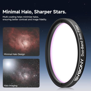 Schmalbandfilter 3nm H-Alpha & OIII für Astrofotografie