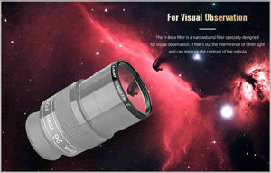 Svbony SV132 2″ Telescopic Filter, H-Beta