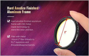 Svbony SV132 2″ Telescopic Filter, H-Beta