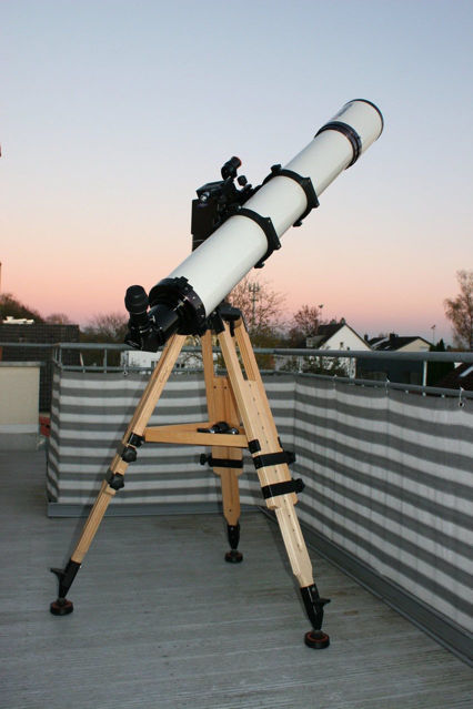 Bild von Astrophysics Starfire 152 f9 triplet Apochromat Refraktor, gebraucht, aus dem Jahr 1991