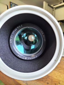 Picture of APM-TMB-LZOS 105 mm F/6.2 triplet Super-ED travel Apo