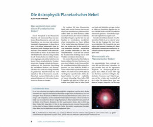 Oculum Atlas der Planetarischen Nebel, Band I, Ronald Stoyan