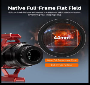 SVBONY SV580 80mm f/4.5 Petzval Full-Frame Astrograph