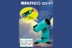 Acuter MaksyGo 60 (DIY Version) Educational Teleskop Set