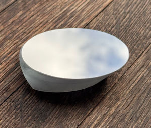 Bild von Elliptische Fangspiegel Durchmesser kleine Achse 48 mm Dicke 12 mm