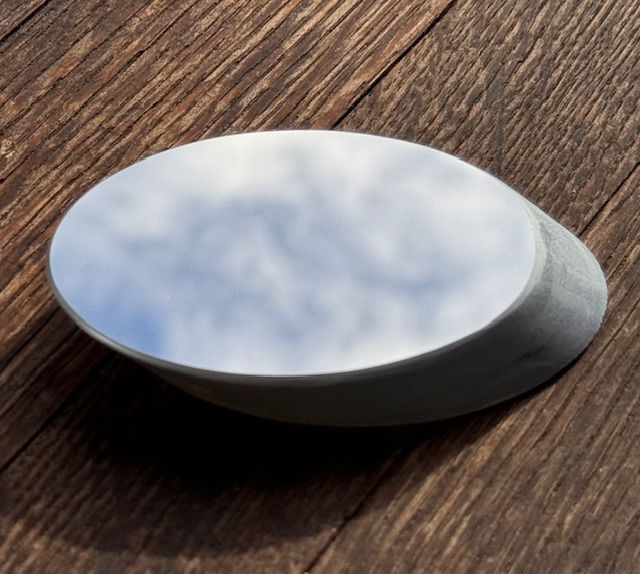 Bild von Elliptische Fangspiegel Durchmesser kleine Achse 46 mm =1.81", Dicke 13 mm von Galaxy Optics