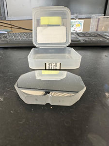 Bild von rechteckiger Planspiegel 61 mm Länge,  46 mm Breite, Pyrex