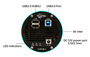 ToupTek ATR2600M(IMX571) CMOS gekühlte Kamera